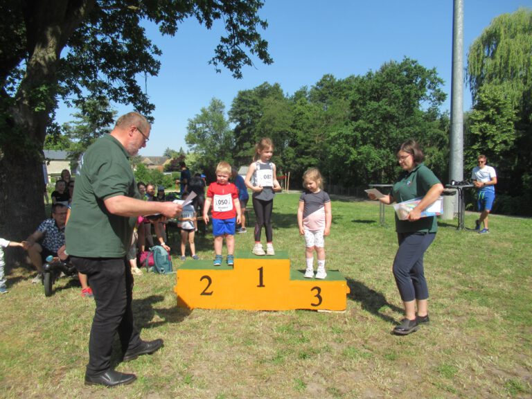 Siegerehrung 200m